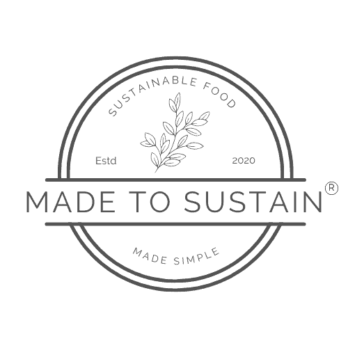 Made to sustain logo