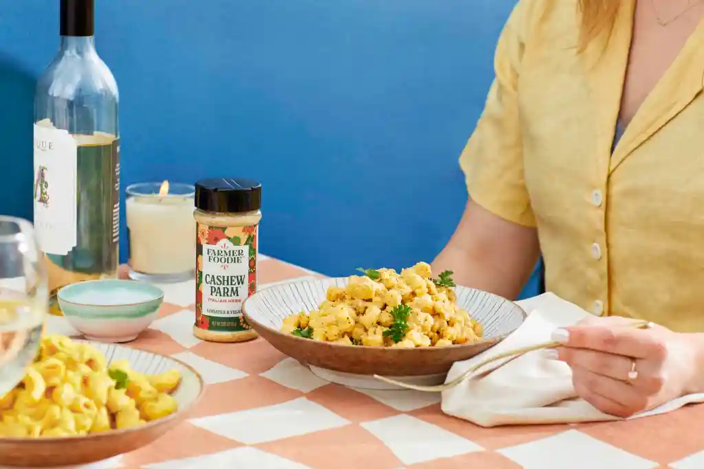 Italian Herb Cashew Parm, by Farmer Foodie