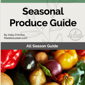 cover art for a seasonal produce guide