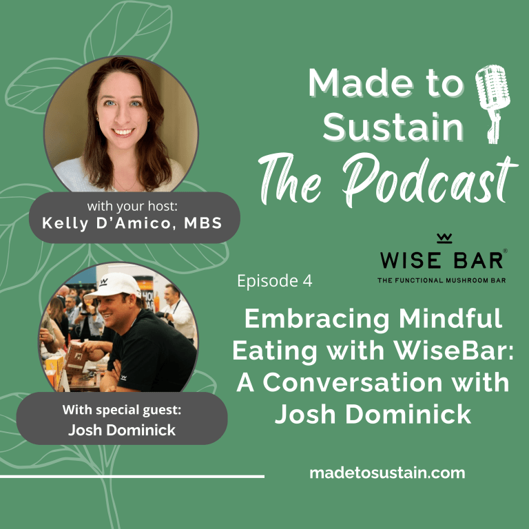 Made to sustain podcast season 1 episode 4 with Josh Dominick From wise bar