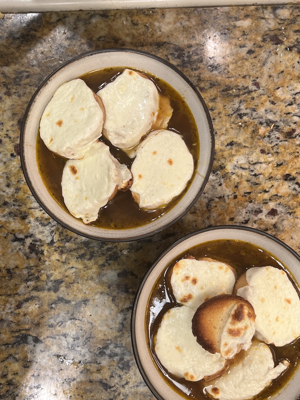 vegetarian french onion soup recipe with no oven safe bowls