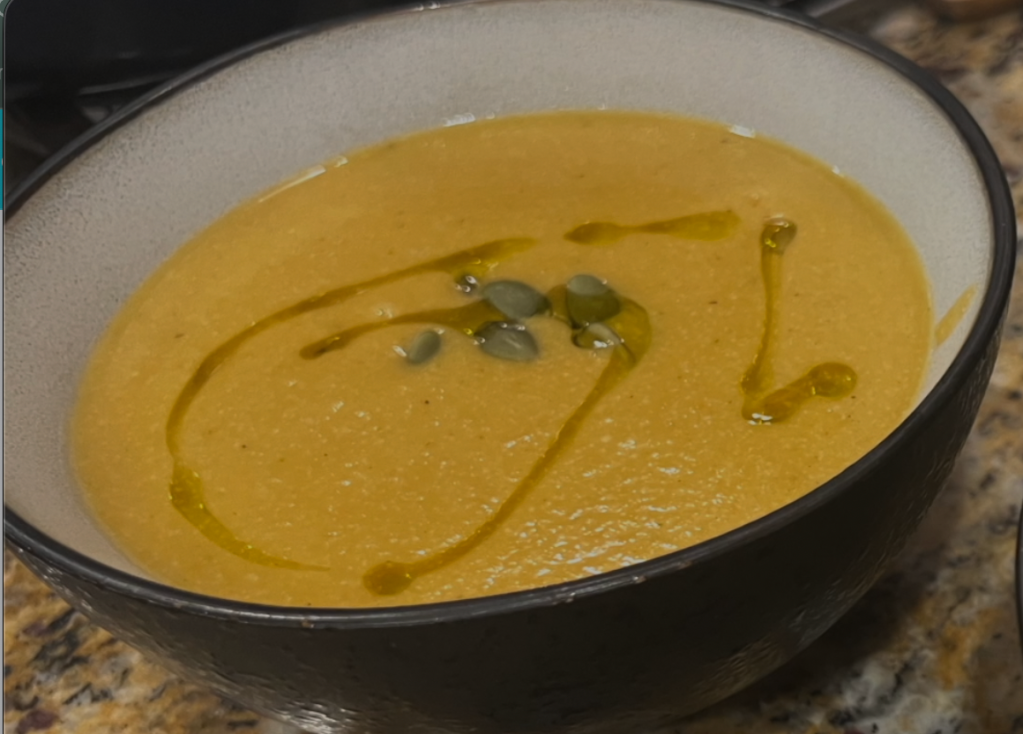 Easy Creamy Butternut Squash Soup Recipe (Dairy Free)